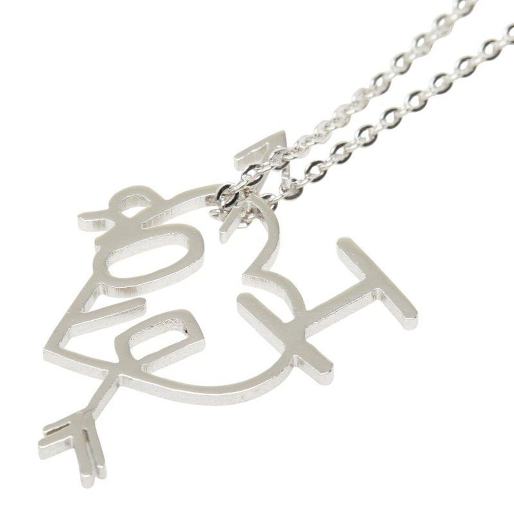 Dior I LOVE DIOR Heart Arrow Metal Necklace